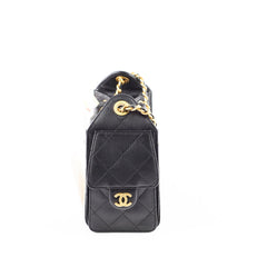 Chanel 25 Mini Black Caviar