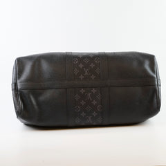 Louis Vuitton Keepall 50 Bandoulliere Monogram Eclipse Taiga