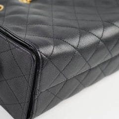 Chanel 25 Mini Black Caviar