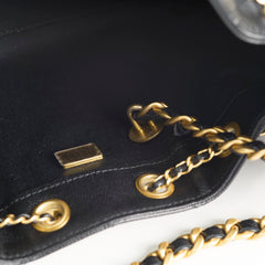 Chanel 25 Mini Black Caviar