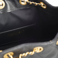 Chanel 25 Mini Black Caviar