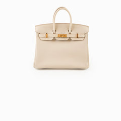 Hermes Birkin Togo 25 Beton - D stamp
