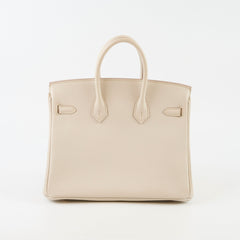 Hermes Birkin Togo 25 Beton - D stamp