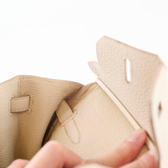 Hermes Birkin Togo 25 Beton - D stamp