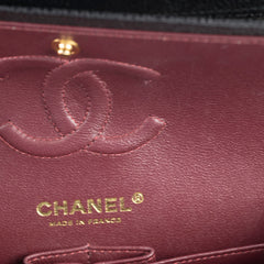 Chanel Small Caviar Double Classic Flap Black