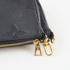 Louis Vuitton Multi Pochette Empreinte Black