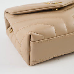 Saint Laurent Beige Toy Lou Lou