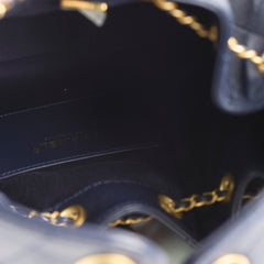 Chanel 25 Navy Caviar Small (microchipped)