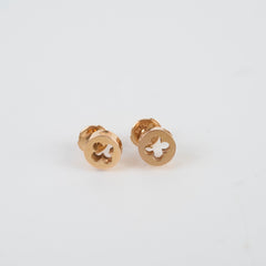 Louis Vuitton Empriente Ear Stud Earrings Rose Gold