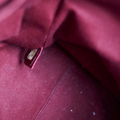 Chanel Shiny Large Front Pocket Calfskin Tote Black