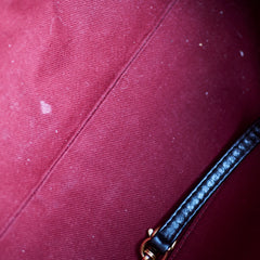 Chanel Shiny Large Front Pocket Calfskin Tote Black