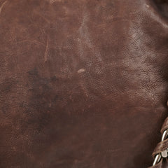 Chanel Vintage Brown Leather Tote - Series 10