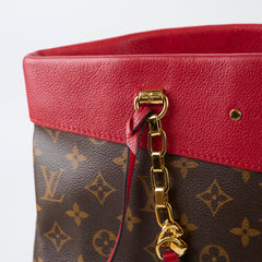 Louis Vuitton Pallas Shopper Monogram Red