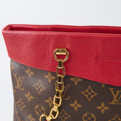 Louis Vuitton Pallas Shopper Monogram Red
