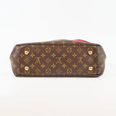 Louis Vuitton Pallas Shopper Monogram Red