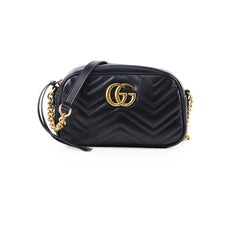 Gucci Marmont Camera Black Crossbody Bag