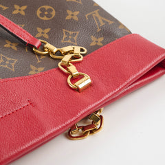 Louis Vuitton Pallas Shopper Monogram Red