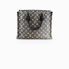 Deal of The Week - Louis Vuitton Jacquard Denim On The Go MM Monogram Grey