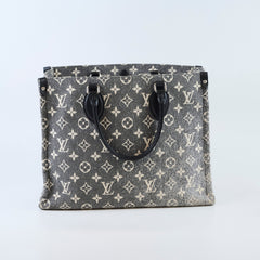 Deal of The Week - Louis Vuitton Jacquard Denim On The Go MM Monogram Grey