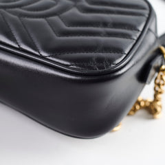 Gucci Marmont Camera Black Crossbody Bag