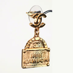 Chanel Gold Cambon Earrings