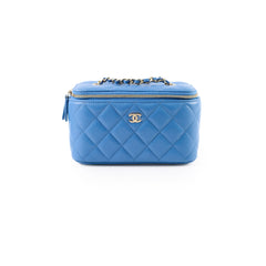 Chanel Vanity Blue Caviar