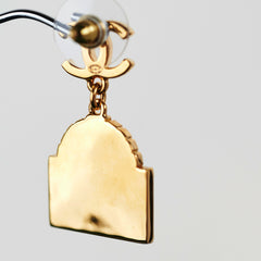 Chanel Gold Cambon Earrings