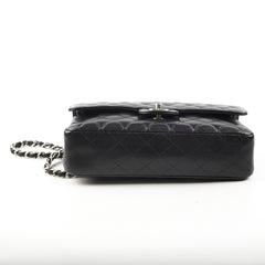 Chanel Classic Flap Medium/Large M/L Caviar Black- Series 13