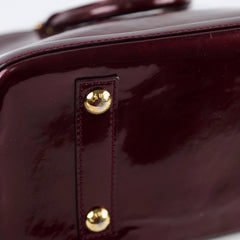 Louis Vuitton Alma PM Vernis Burgundy