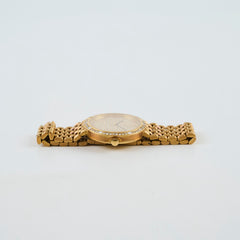 Audemar Piguet 18k Yellow Gold Diamond Pave Cobra/Bamboo Watch