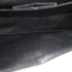 Chanel Classic Flap Medium/Large M/L Caviar Black- Series 13