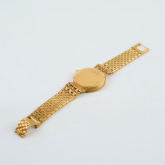 Audemar Piguet 18k Yellow Gold Diamond Pave Cobra/Bamboo Watch