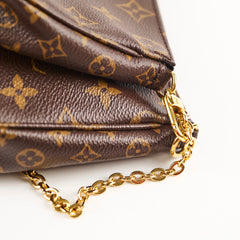 Louis Vuitton Multi Pochette Monogram Khaki