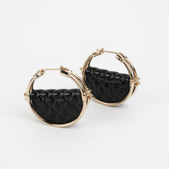 Chanel Hoop Bag Earrings