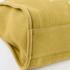 Chanel Deauville Small Green/Gold Tote