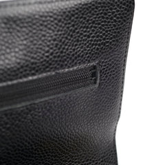 Chanel Caviar Wallet on Chain WOC Black GHW