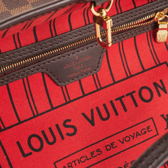 Louis Vuitton Neverfull PM Damier Ebene Shoulder Bag