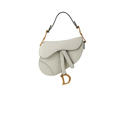 Christian Dior Mini Saddle Latte Bag