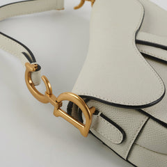 Christian Dior Mini Saddle Latte Bag