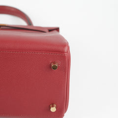 Hermes Kelly 28 EverColour Rogue Grenat - X Stamp