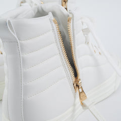 Louis Vuitton High Top White Sneaker Size 37