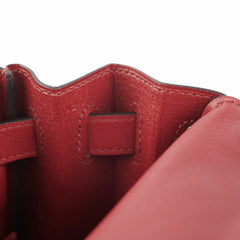 Hermes Kelly 28 EverColour Rogue Grenat - X Stamp