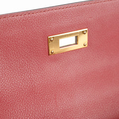 Hermes Kelly 28 EverColour Rogue Grenat - X Stamp