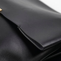 Celine Blade Leather Shoulder Bag Black