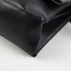Celine Blade Leather Shoulder Bag Black
