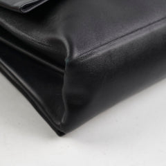 Celine Blade Leather Shoulder Bag Black