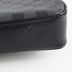 Louis Vuitton Kasai Graphite Clutch