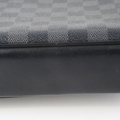 Louis Vuitton Kasai Graphite Clutch