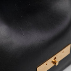 Celine Blade Leather Shoulder Bag Black