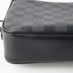 Louis Vuitton Kasai Graphite Clutch